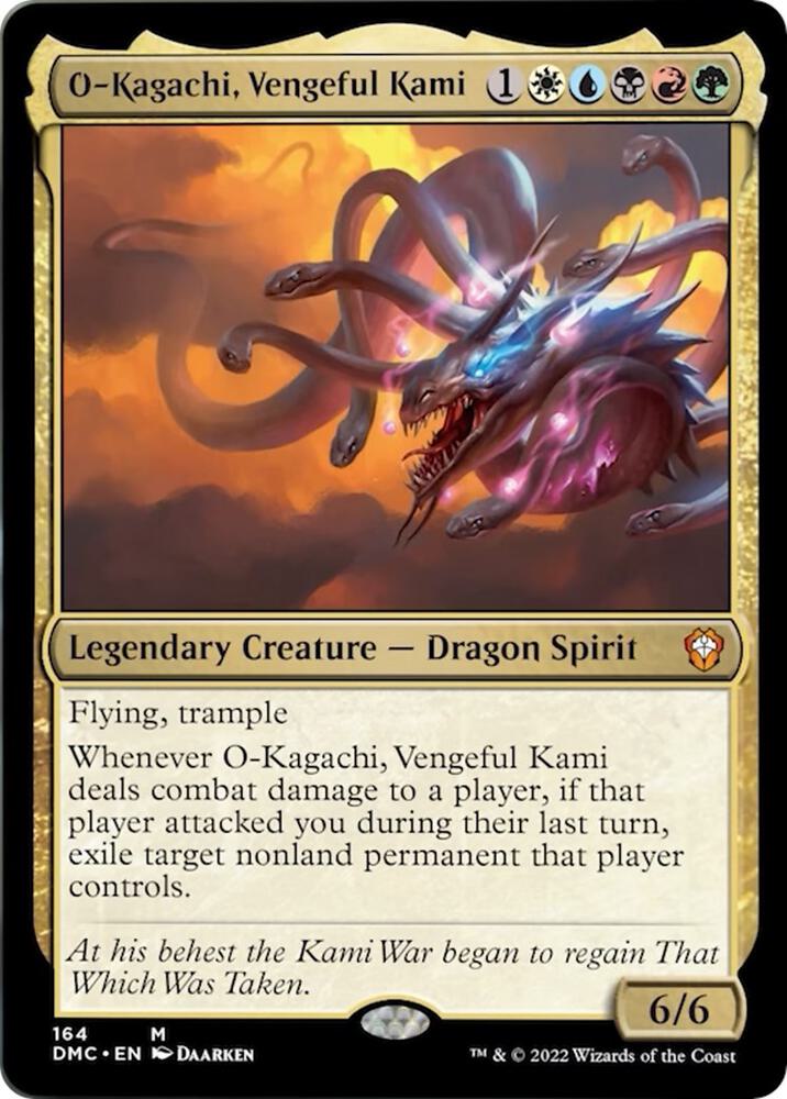 O-Kagachi, Vengeful Kami - Commander: Dominaria United (DMC) NM
