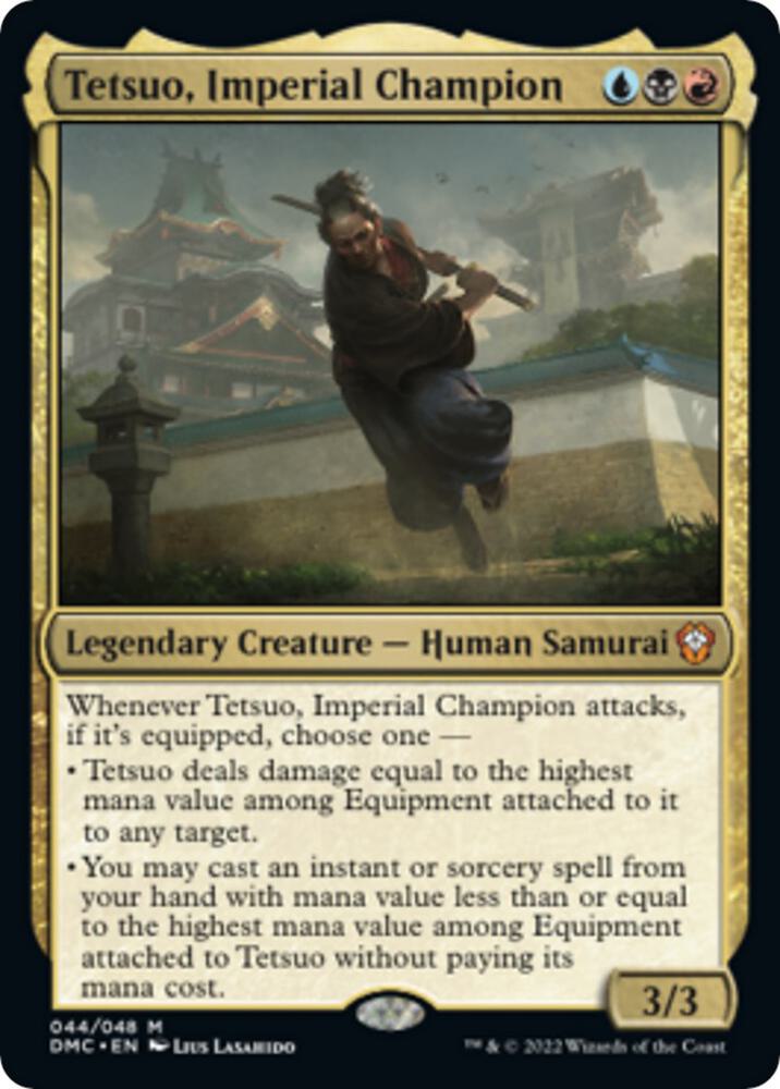 Tetsuo, Imperial Champion - Commander: Dominaria United (DMC) NM
