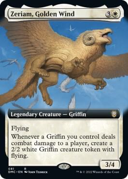 Zeriam, Golden Wind (Extended Art) - Commander: Dominaria United (DMC) NM