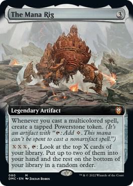The Mana Rig (Extended Art) - Commander: Dominaria United (DMC) NM *FOIL*