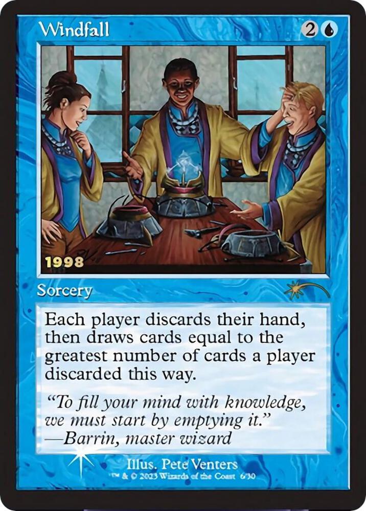 Windfall - 30th Anniversary Promos (30A-P) NM *FOIL*