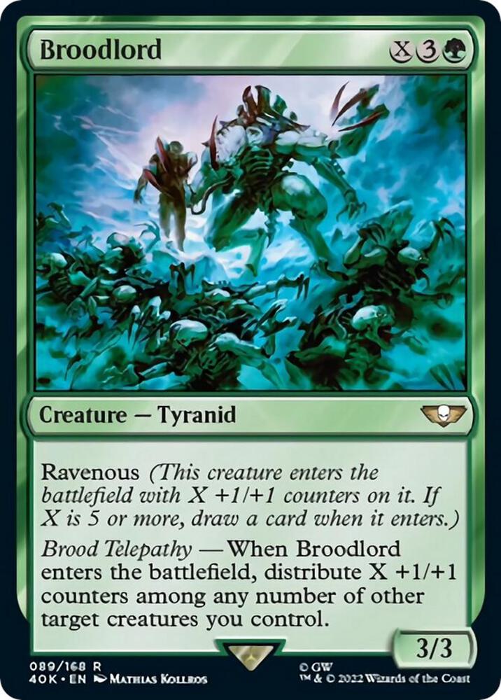 Broodlord - Universes Beyond: Warhammer 40,000 (40K) NM
