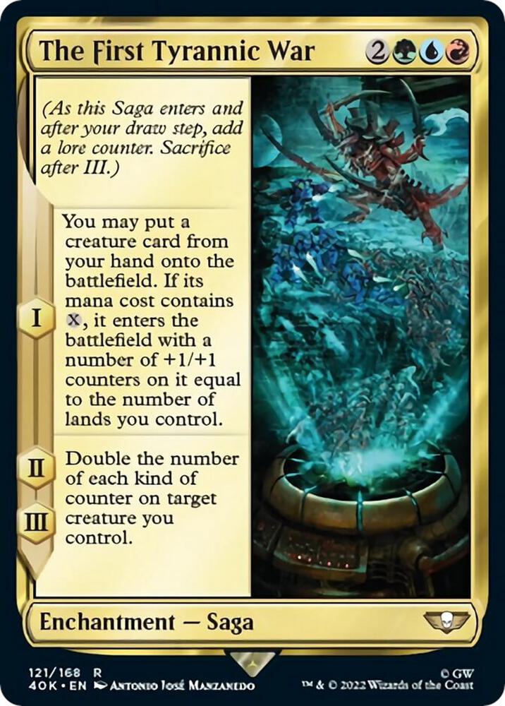 The First Tyrannic War - Universes Beyond: Warhammer 40,000 (40K) NM