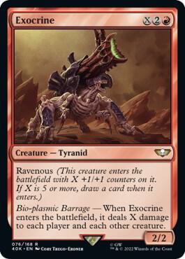 Exocrine - Universes Beyond: Warhammer 40,000 (40K) NM