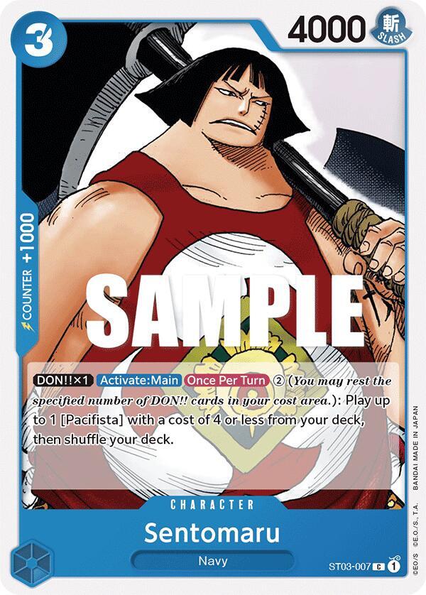 Sentomaru - Starter Deck 3: The Seven Warlords of The Sea (ST-03) NM