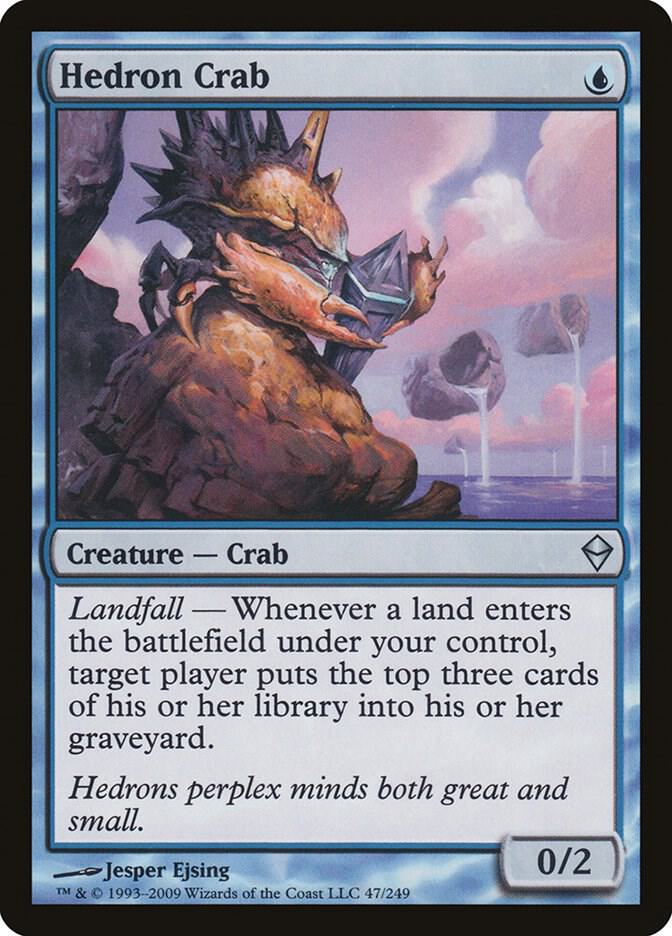 Hedron Crab - Zendikar (ZEN) NM