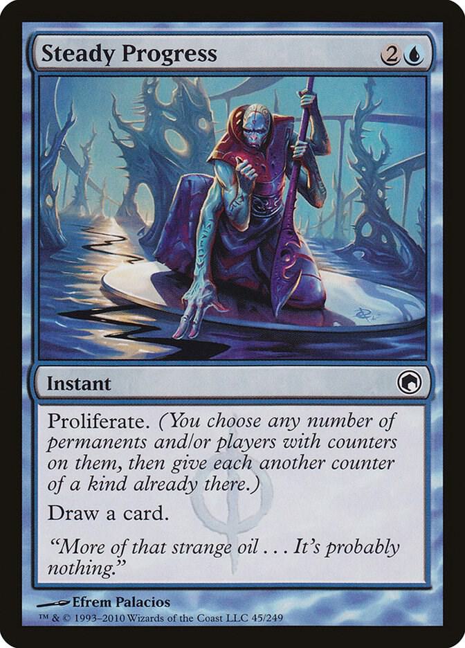 Steady Progress - Scars of Mirrodin (SOM) NM