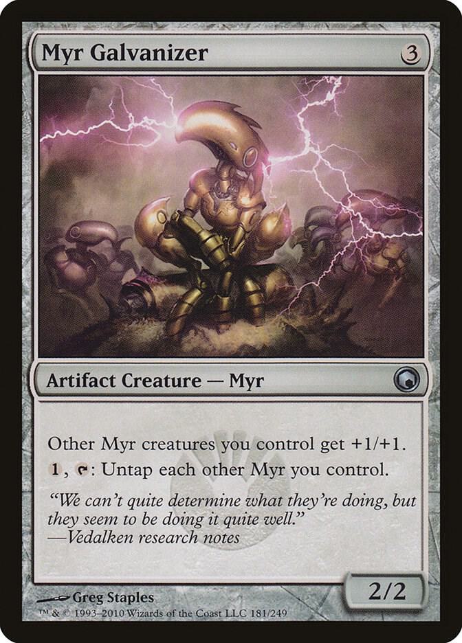 Myr Galvanizer - Scars of Mirrodin (SOM) LP
