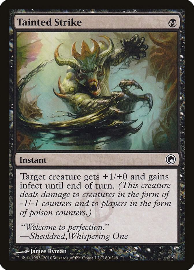 Tainted Strike - Scars of Mirrodin (SOM) NM