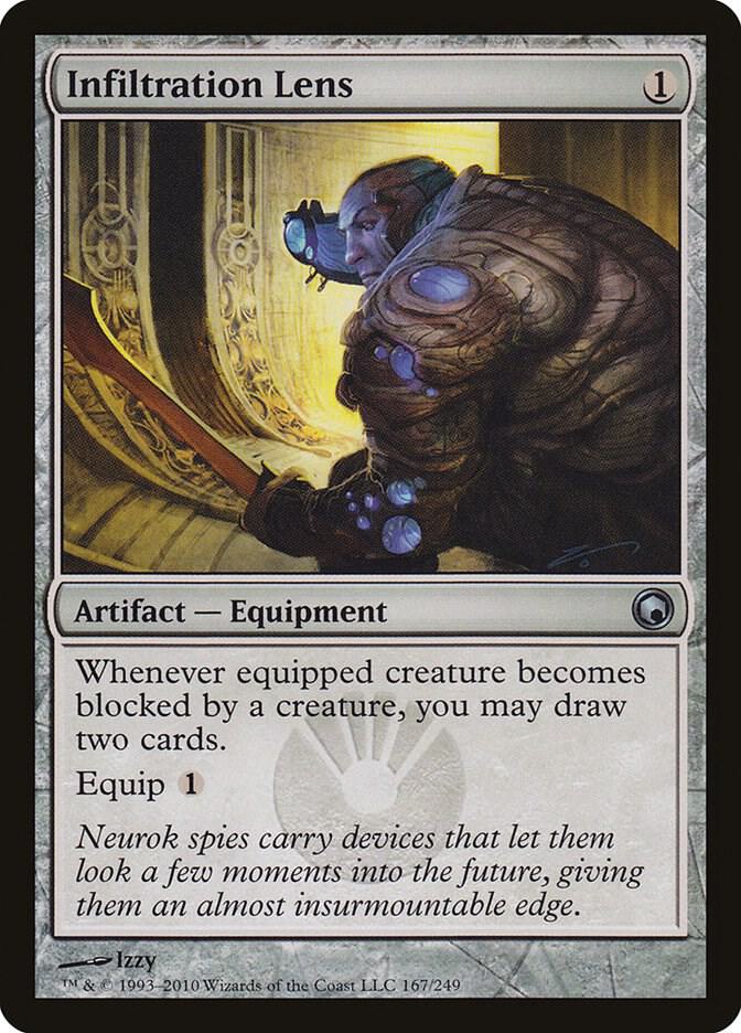 Infiltration Lens - Scars of Mirrodin (SOM) LP