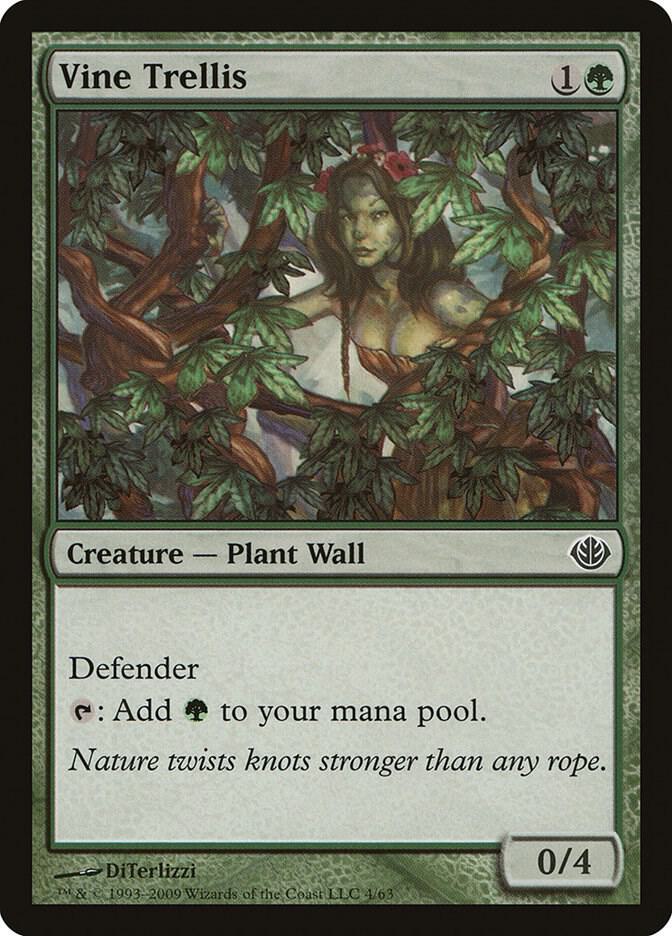 Vine Trellis - Duel Decks: Garruk vs. Liliana (DDD) NM