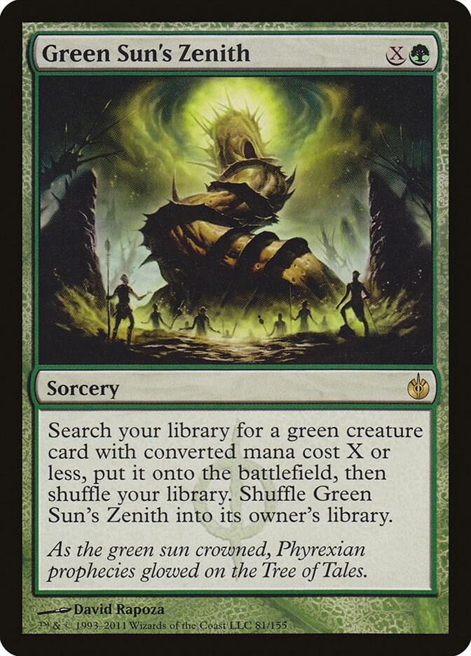 Green Sun's Zenith - Mirrodin Besieged (MBS) LP