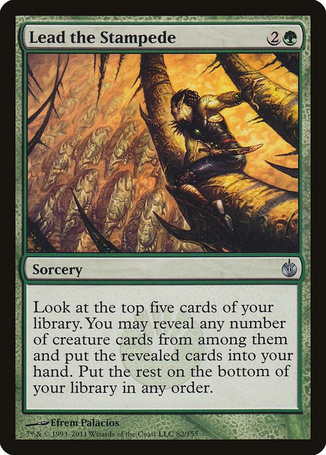 Lead the Stampede - Mirrodin Besieged (MBS) NM