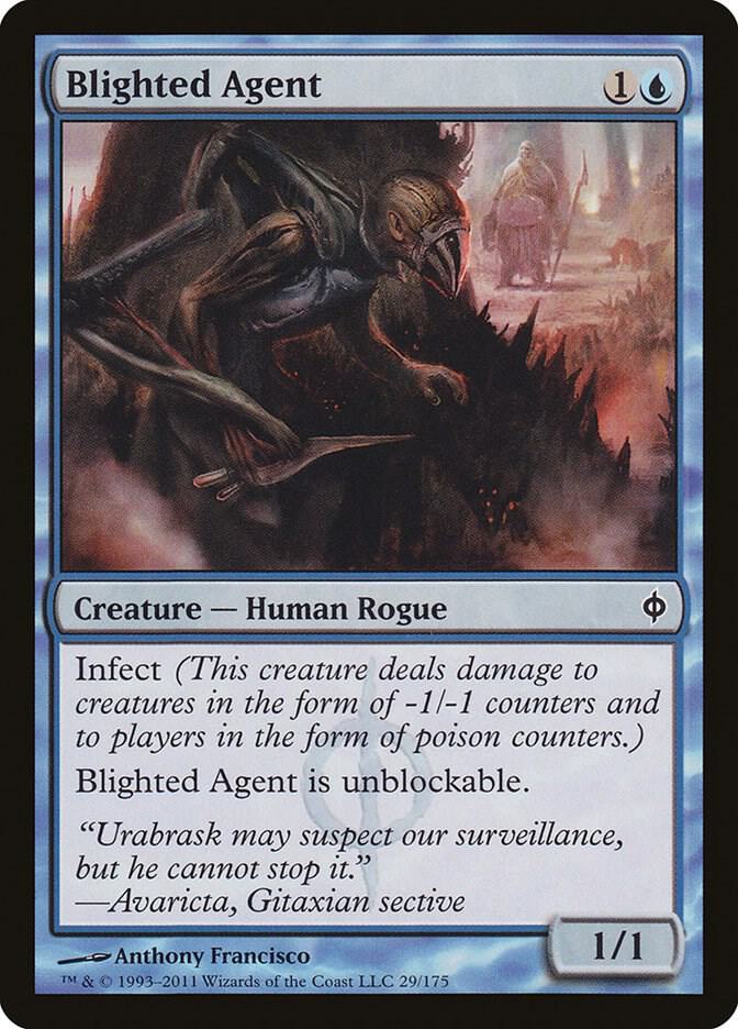 Blighted Agent - New Phyrexia (NPH) LP