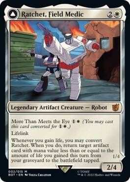 Ratchet, Field Medic - Universes Beyond: Transformers (BOT) NM