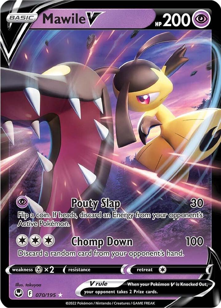 Mawile V - SWSH12: Silver Tempest (SWSH12) NM *FOIL*