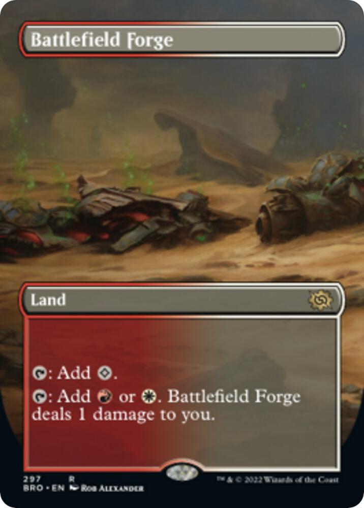 Battlefield Forge (Borderless) - The Brothers' War (BRO) NM