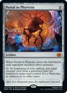 Portal to Phyrexia - The Brothers' War (BRO) NM *FOIL*