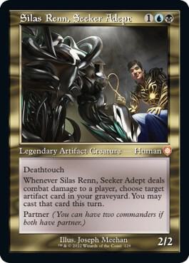 Silas Renn, Seeker Adept (Retro Frame) - Commander: The Brothers' War (BRC) NM