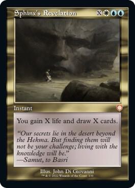 Sphinx's Revelation (Retro Frame) - Commander: The Brothers' War (BRC) NM