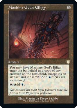 Machine God's Effigy (Retro Frame) - Commander: The Brothers' War (BRC) NM