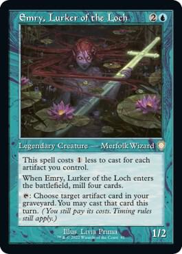 Emry, Lurker of the Loch (Retro Frame) - Commander: The Brothers' War (BRC) NM