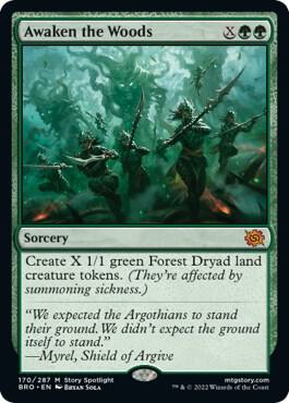 Awaken the Woods - The Brothers' War (BRO) NM
