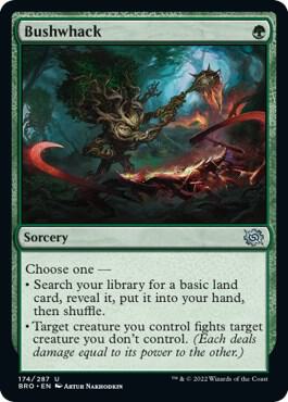 Bushwhack - The Brothers' War (BRO) NM