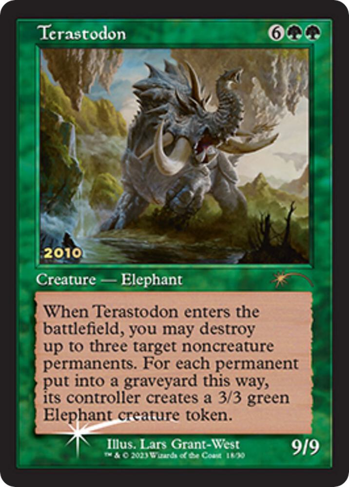 Terastodon - 30th Anniversary Promos (30A-P) NM *FOIL*