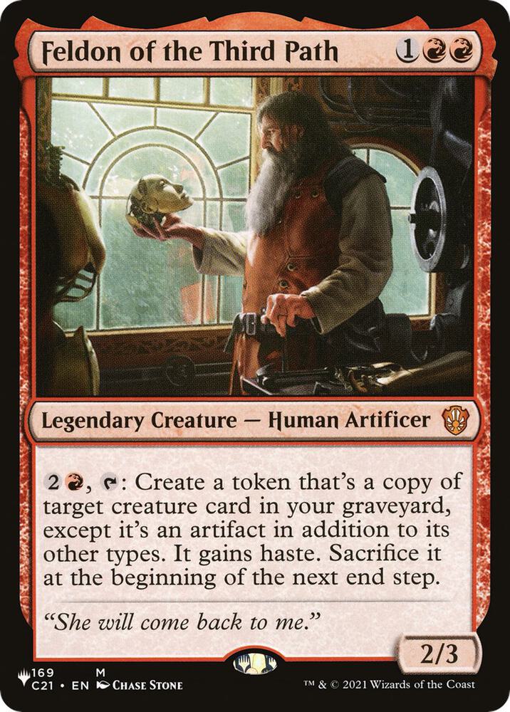 Feldon of the Third Path - The List Reprints (LIST) NM
