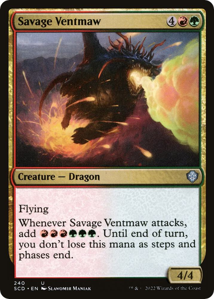 Savage Ventmaw - Starter Commander Decks (SCD) NM