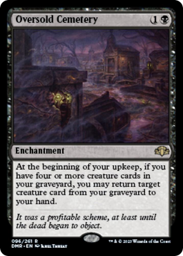 Oversold Cemetery - Dominaria Remastered (DMR) NM