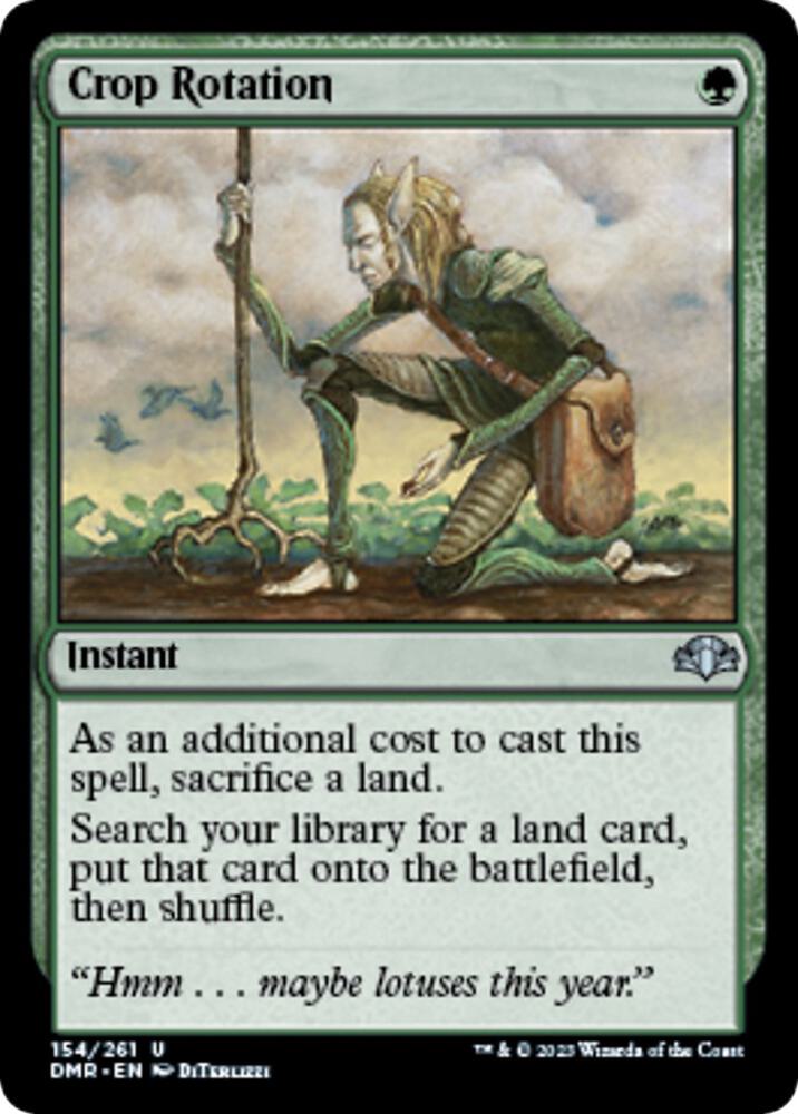 Crop Rotation - Dominaria Remastered (DMR) NM