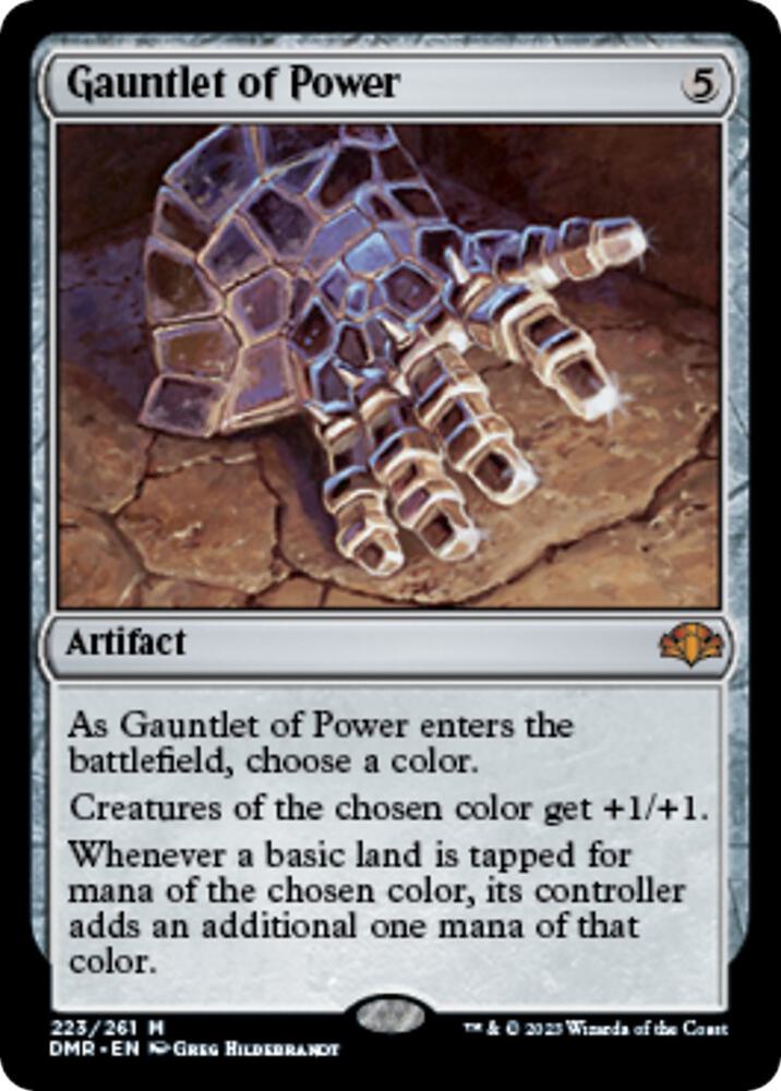 Gauntlet of Power - Dominaria Remastered (DMR) NM