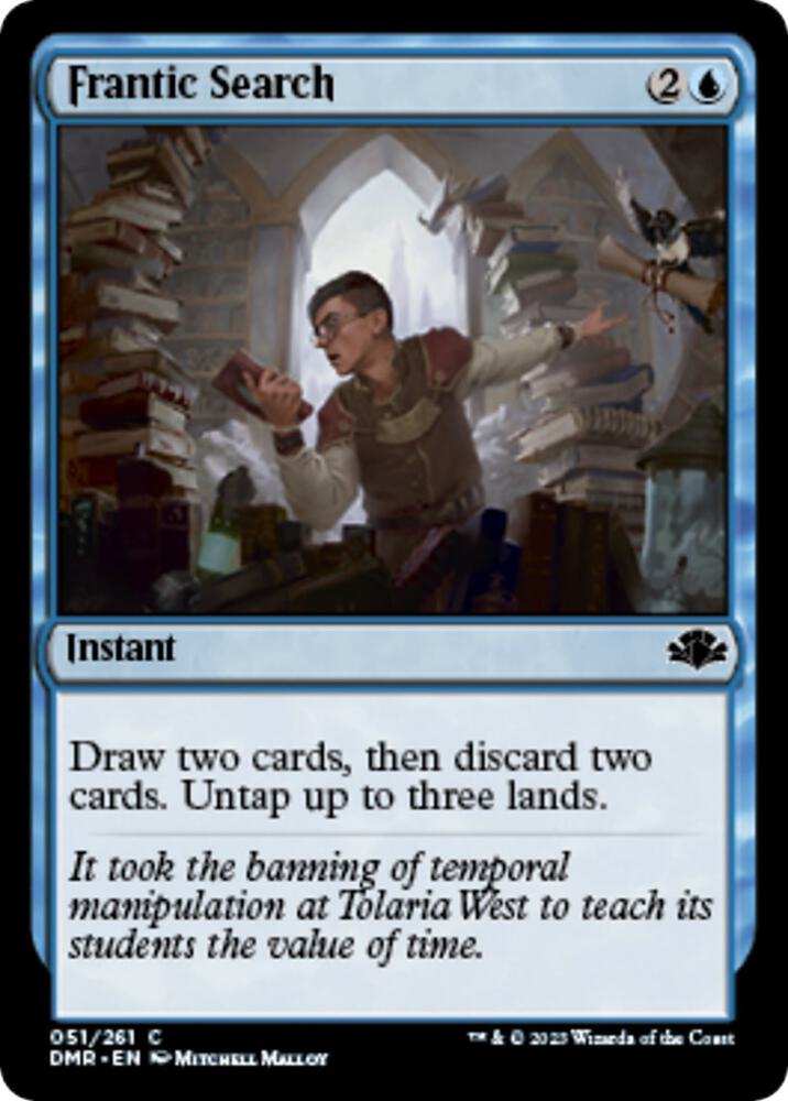 Frantic Search - Dominaria Remastered (DMR) NM