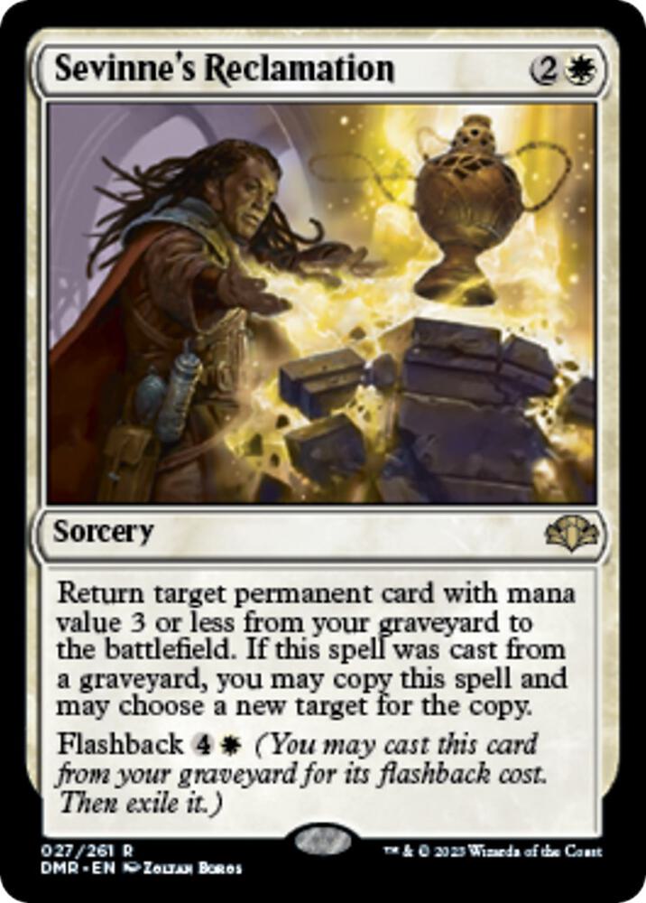 Sevinne's Reclamation - Dominaria Remastered (DMR) NM