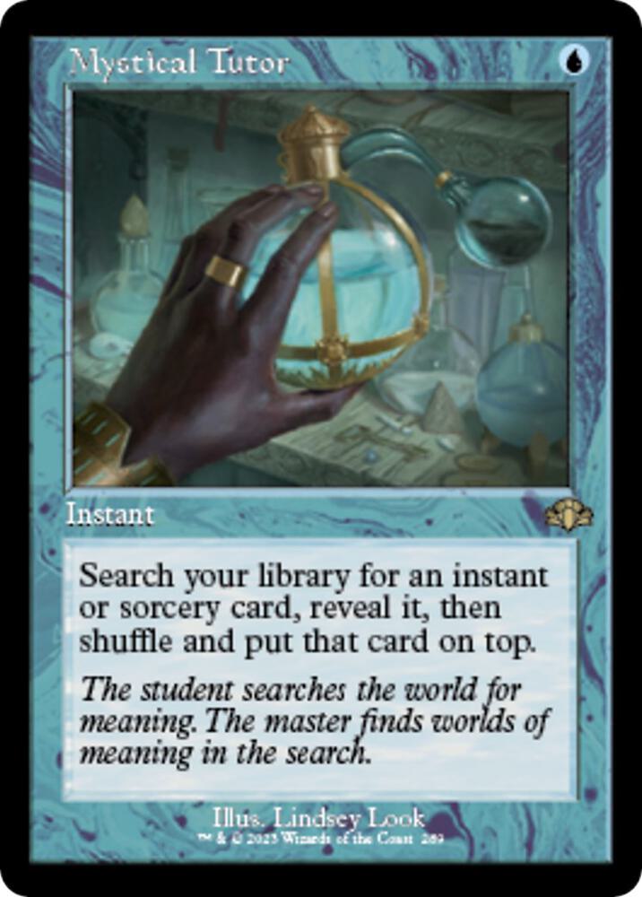 Mystical Tutor (Retro Frame) - Dominaria Remastered (DMR) NM