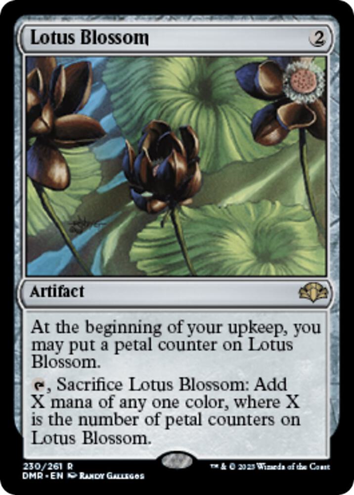 Lotus Blossom - Dominaria Remastered (DMR) NM