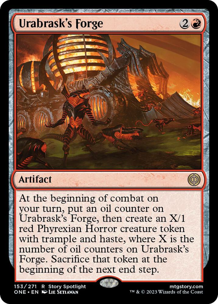 Urabrask's Forge - Phyrexia: All Will Be One (ONE) NM *FOIL*
