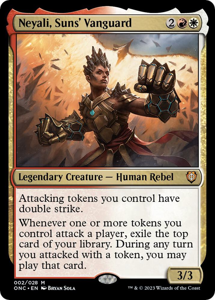 Neyali, Suns' Vanguard - Commander: Phyrexia: All Will Be One (ONC) NM
