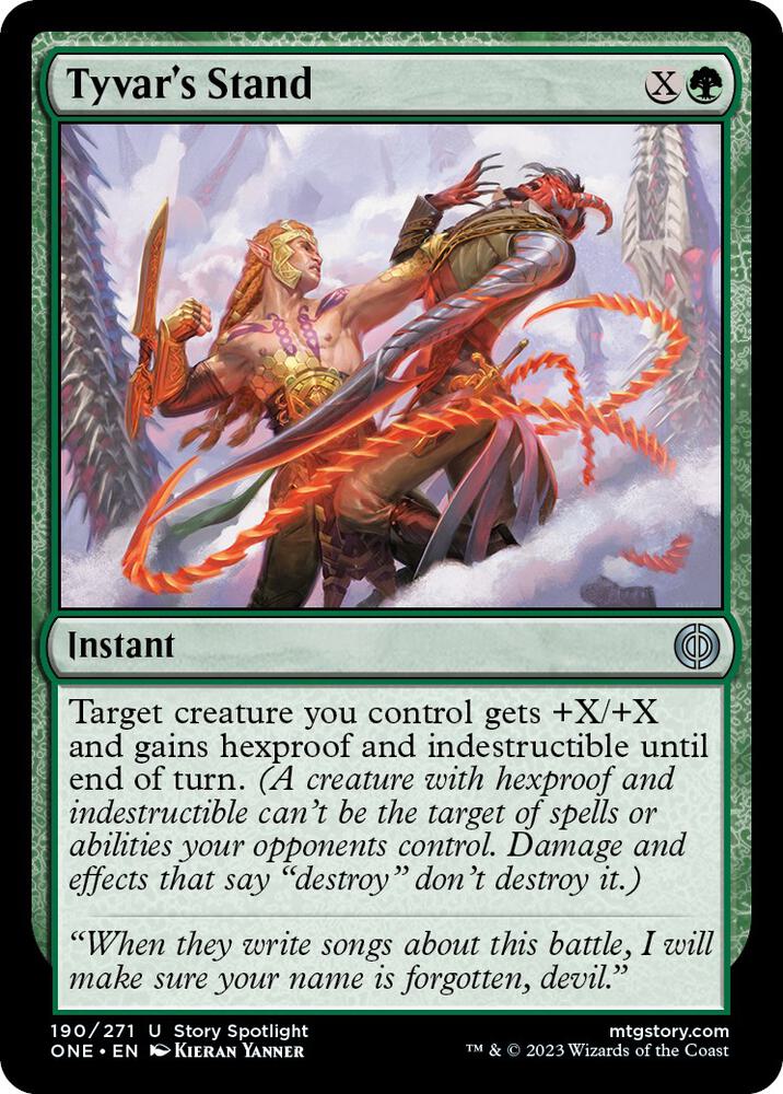 Tyvar's Stand - Phyrexia: All Will Be One (ONE) LP *FOIL*