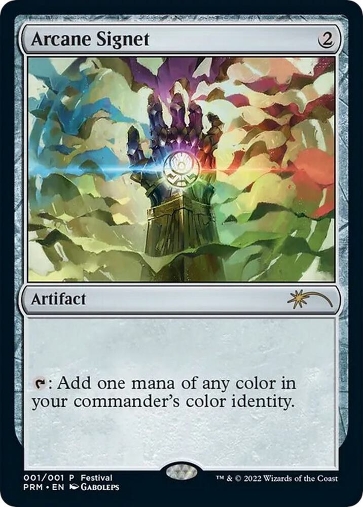 Arcane Signet - MagicFest Cards (MFP) NM
