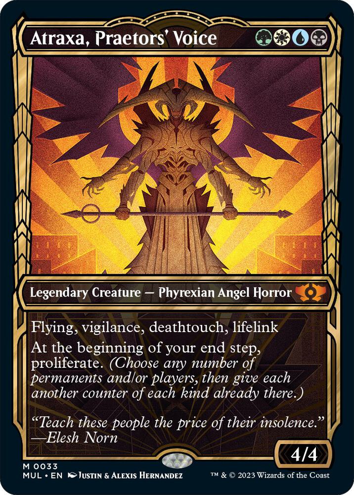 Atraxa, Praetors' Voice - March of the Machine: Multiverse Legends (MUL) NM