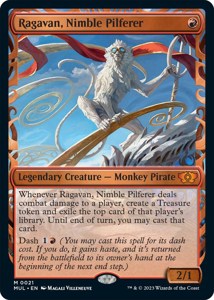 Ragavan, Nimble Pilferer - March of the Machine: Multiverse Legends (MUL) NM