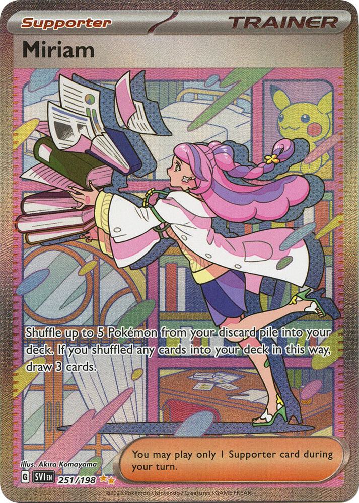 Miriam - 251/198 - SV01: Scarlet & Violet Base Set (SVI) NM *FOIL*