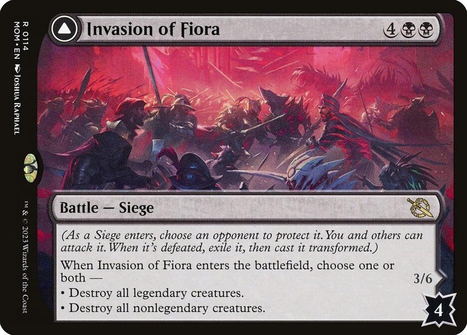 Invasion of Fiora - March of the Machine (MOM) NM