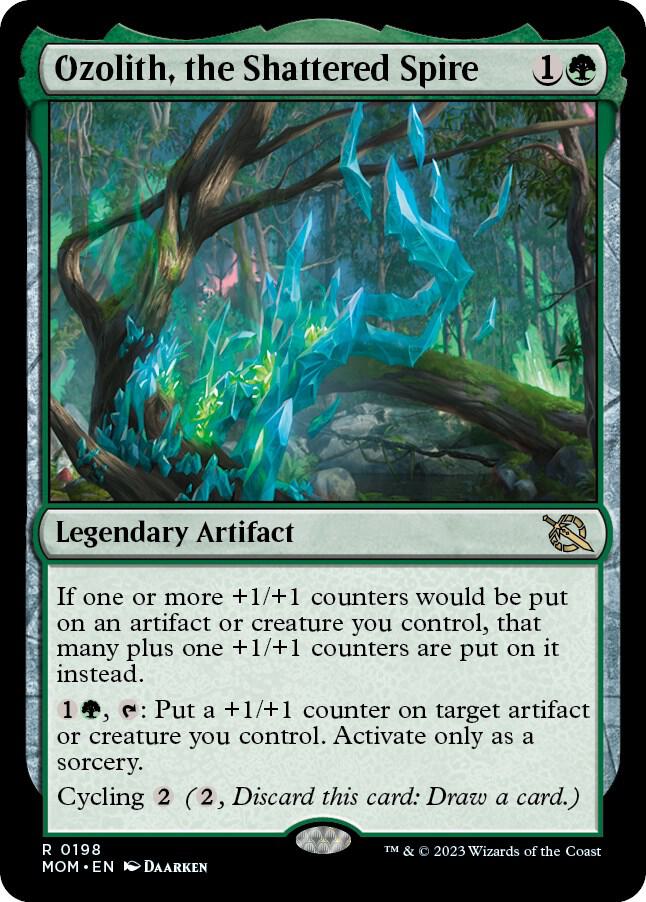 Ozolith, the Shattered Spire - March of the Machine (MOM) NM