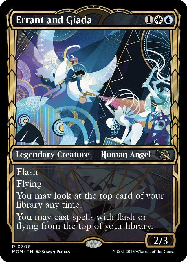 Errant and Giada (Showcase) - March of the Machine (MOM) NM
