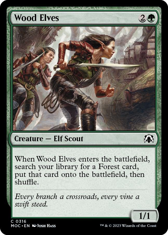Wood Elves - Commander: March of the Machine (MOC) LP