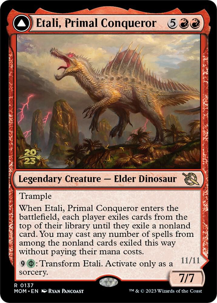 Etali, Primal Conqueror - Prerelease Cards (PRE) LP *FOIL*